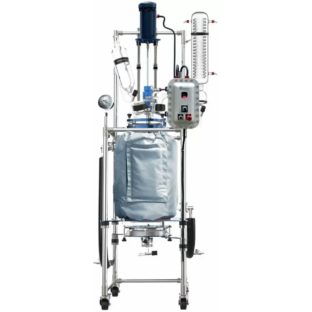 Ai 50L Dual Jacket Reactor w/ Explosion-Proof Motor & Controller 220V - Laboratory Equipment
