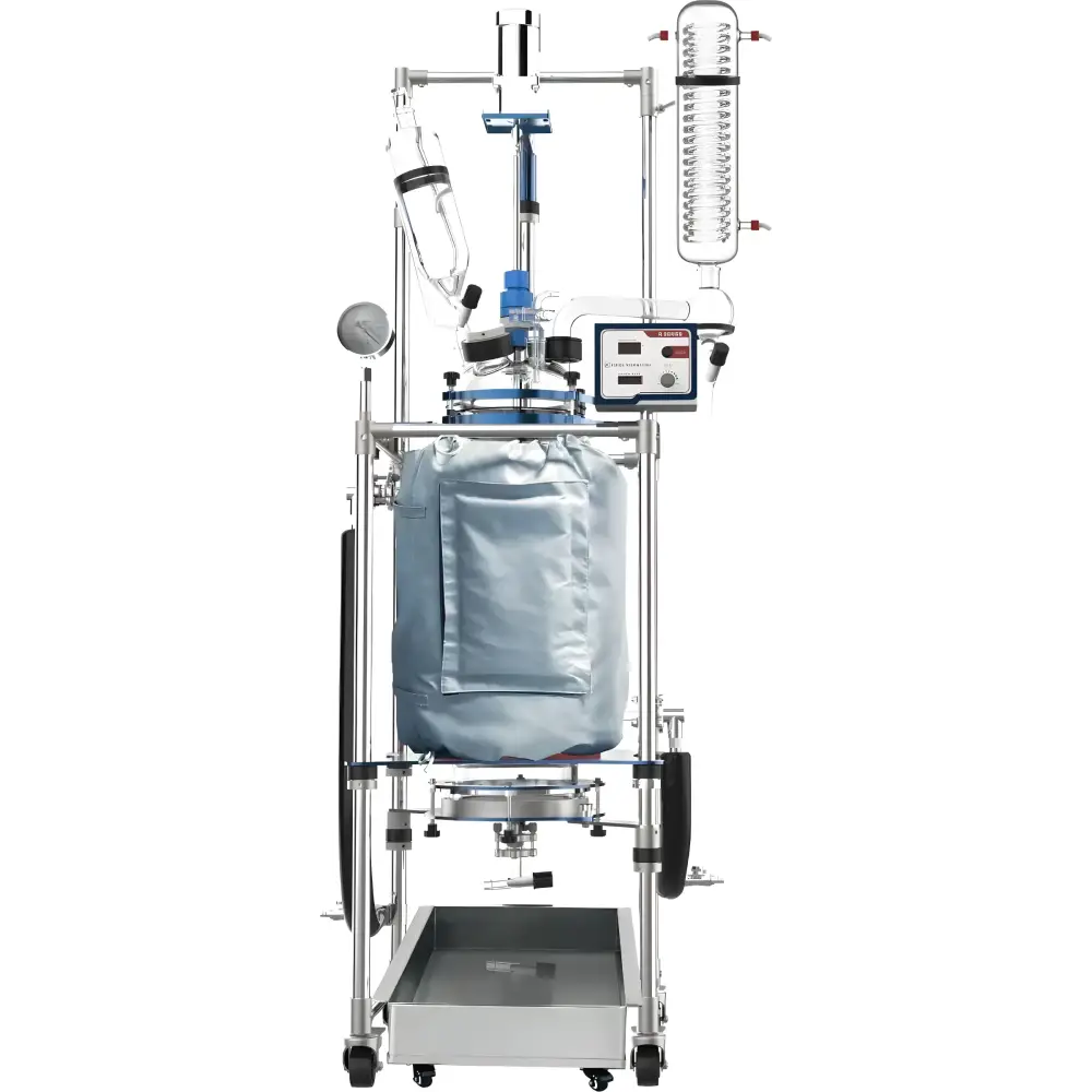 Ai 50L Dual Jacketed Filter Glass Reactor - Laboratory Equipment