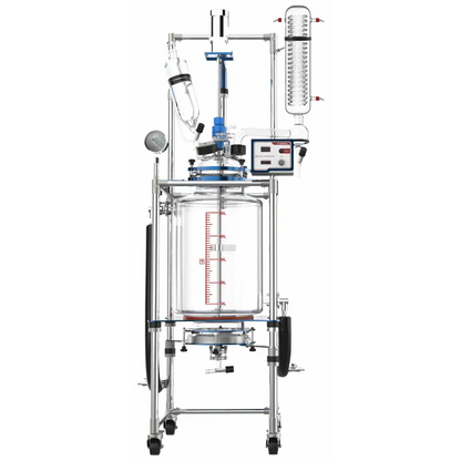 Ai 50L Dual Jacketed Filter Glass Reactor - Laboratory Equipment