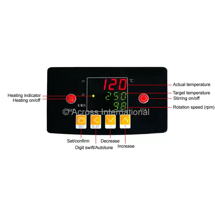 Ai DigiM 10L 300°C 1200 RPM Digital Heating & Stirring Mantle - Mantles & Hot Plates