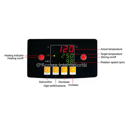 Ai DigiM 20L 300°C 1200 RPM Heating & Stirring Mantle - 220V - Mantles & Hot Plates