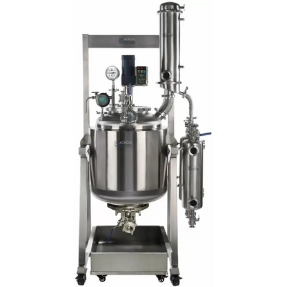 Ai ETL C1D1 Dual-Jacketed 100L 316L-Grade SST Filter Reactor - Laboratory Equipment