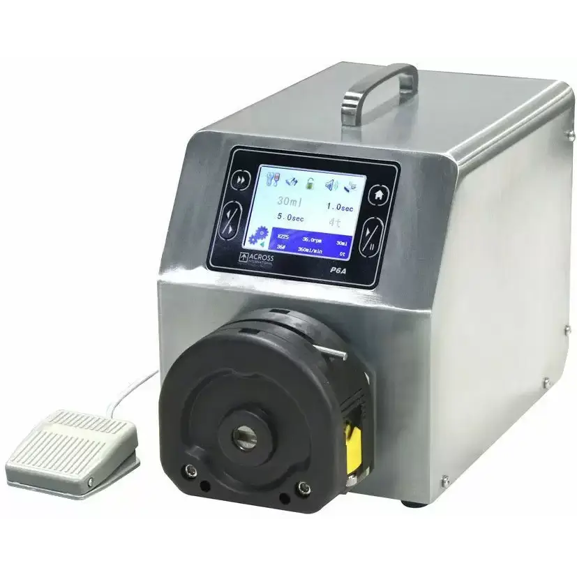 Ai P6A 6L/min SST Peristaltic Pump Touchscreen controller ETL - Pumps