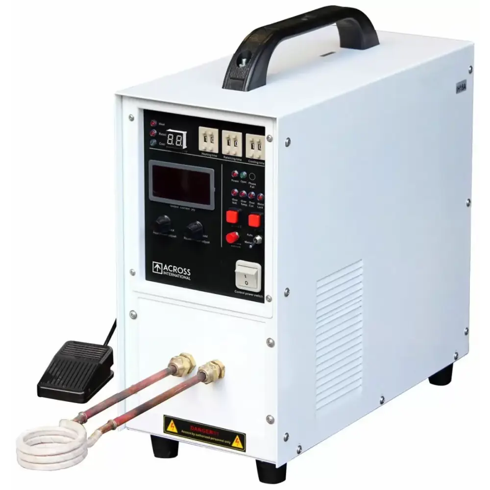 Compact Induction Heater 15KW Mid-Frequency w/ Timers 30-80KHz - Laboratory Equipment