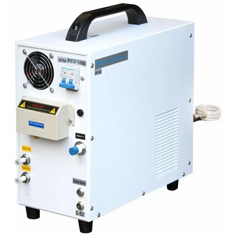 Compact Induction Heater 15KW Mid-Frequency w/ Timers 30-80KHz - Laboratory Equipment