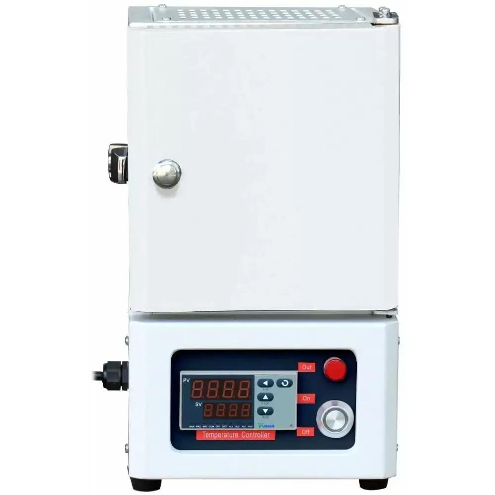 Compact Tabletop Muffle Furnace 1050°C (1922F) 4x4x4’’ W/ 30-Seg PID Controller For dental dentistry cast ceramic