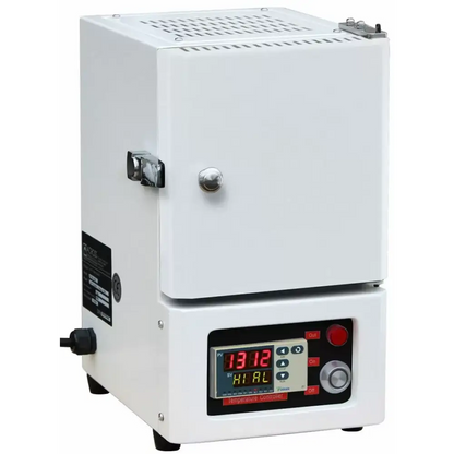 Compact Tabletop Muffle Furnace 1050°C (1922F) 4x4x4’’ W/ 30-Seg PID Controller For dental dentistry cast ceramic