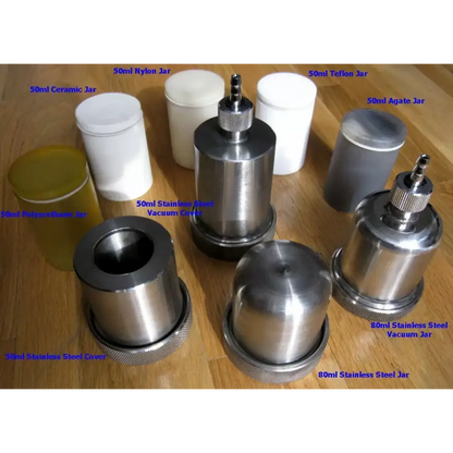 Desktop High Energy Vibratory Ball Mill with One 80ml St St Jar - Laboratory Equipment