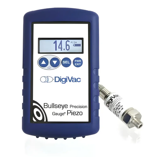 DigiVac Bullseye Piezo Rough Vacuum Gauge Isolated 775i Sensor - Laboratory Equipment