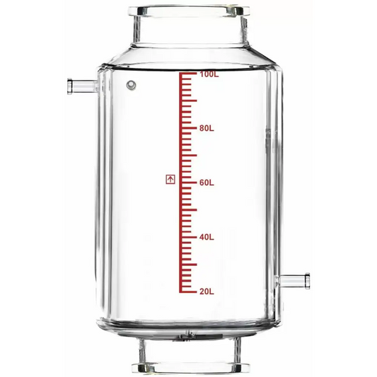 Double-Jacketed 100L Reactor Vessel for Ai R100f Filter Reactors - Laboratory Supplies