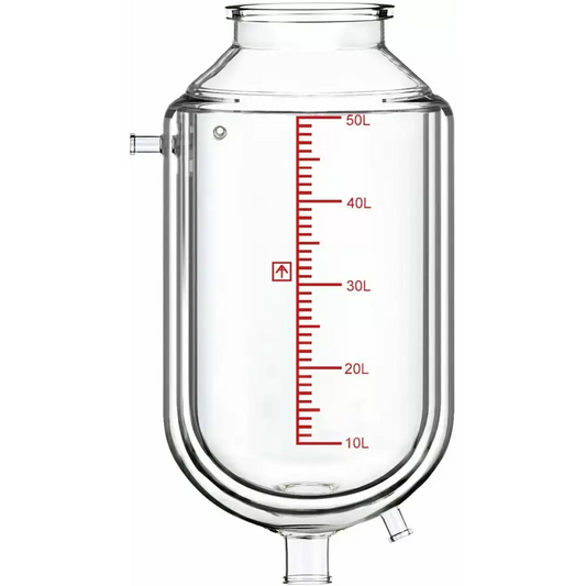 Dual-Jacketed 50L Reactor Vessel for Ai R50 Glass Reactors - Laboratory Supplies