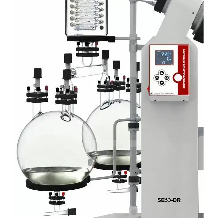 Dual Receiving Flask Kit for Ai SolventVap 20L Rotary Evaporator - Laboratory Equipment