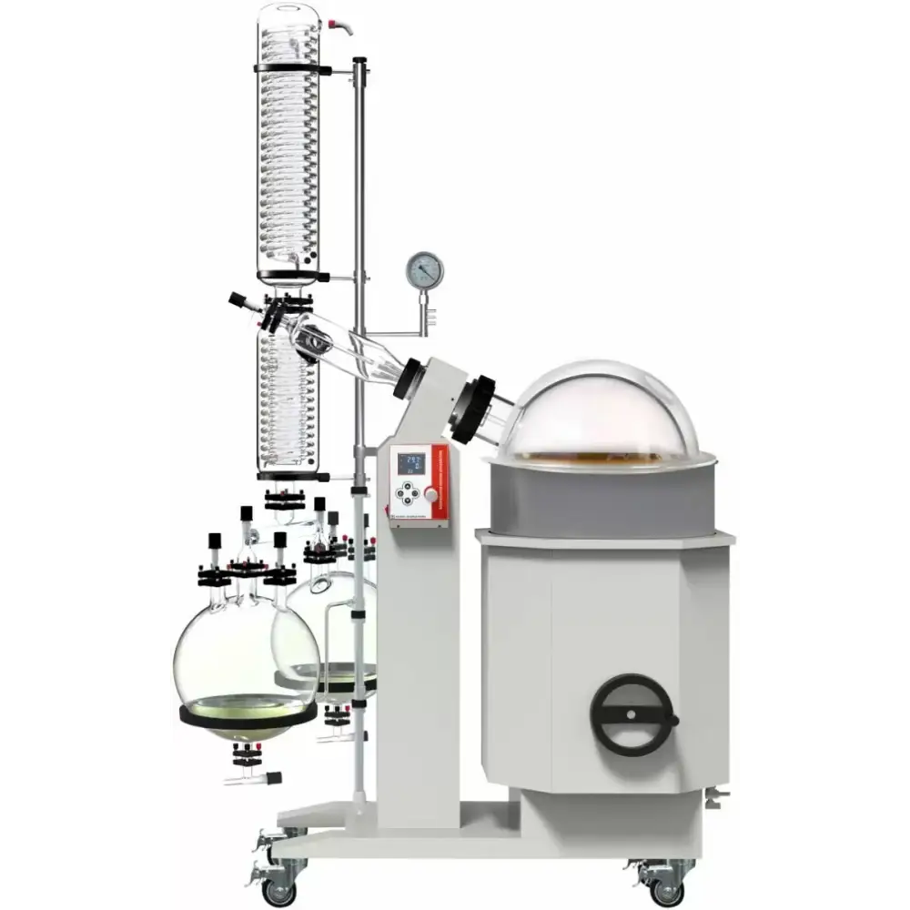 Dual Receiving Flask Kit for Ai SolventVap 50L Rotary Evaporator - Laboratory Equipment