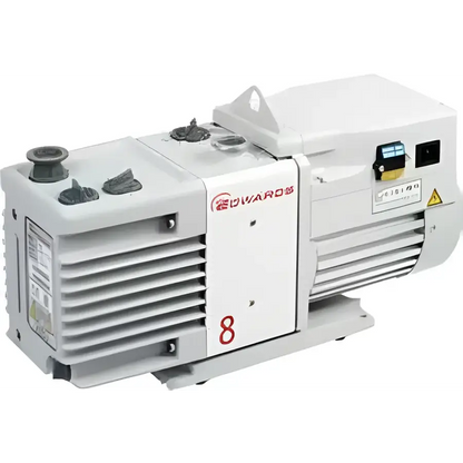 Edwards RV8 6.9 CFM Dual-Stage Vacuum Pump with Bellow & Fitting - Pumps