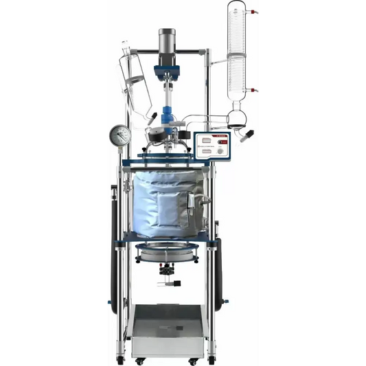 Glass Reactor Ai 20L Single or Dual Jacketed Filter - Laboratory Equipment