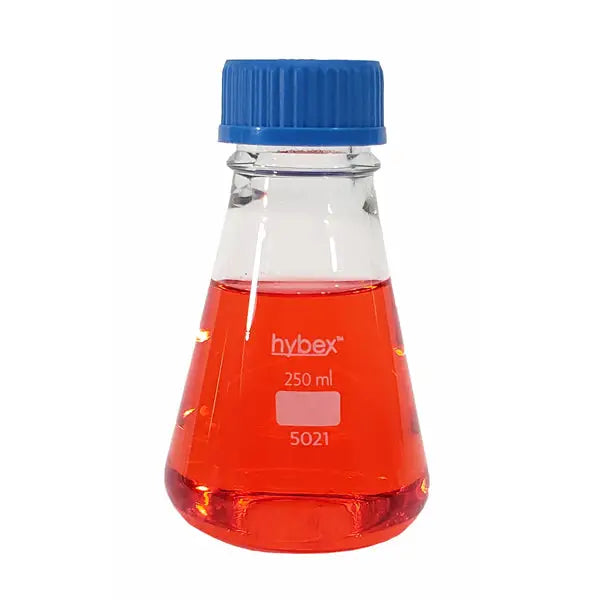 Hybex™ Erlenmeyer Flasks Threaded GL45 Screw Cap - Bottles & Flasks