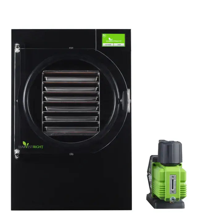 Medium Home Pro Freeze Dryer Black 5 Trays and Mylar Starter Kit Freeze Drying Machines