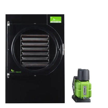 Medium Home Pro Freeze Dryer Black 5 Trays and Mylar Starter Kit Freeze Drying Machines