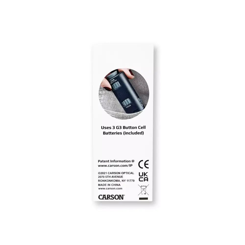 MicroMax™ 60x 75x LED Lighted Pocket Microscope Microscopes
