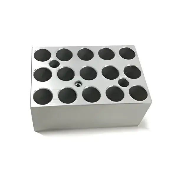 myBlock™ Mini Dry Bath Heat Blocks Accessories - Block 15 x 1.5ml or 2.0ml centrifuge tubes (conical) - Temperature