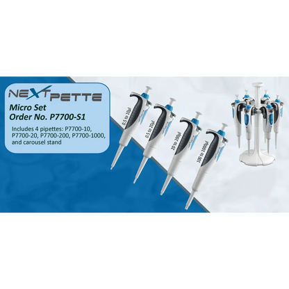 NextPette Pipette Starter Kits with Stands - Pipette Starter Kits