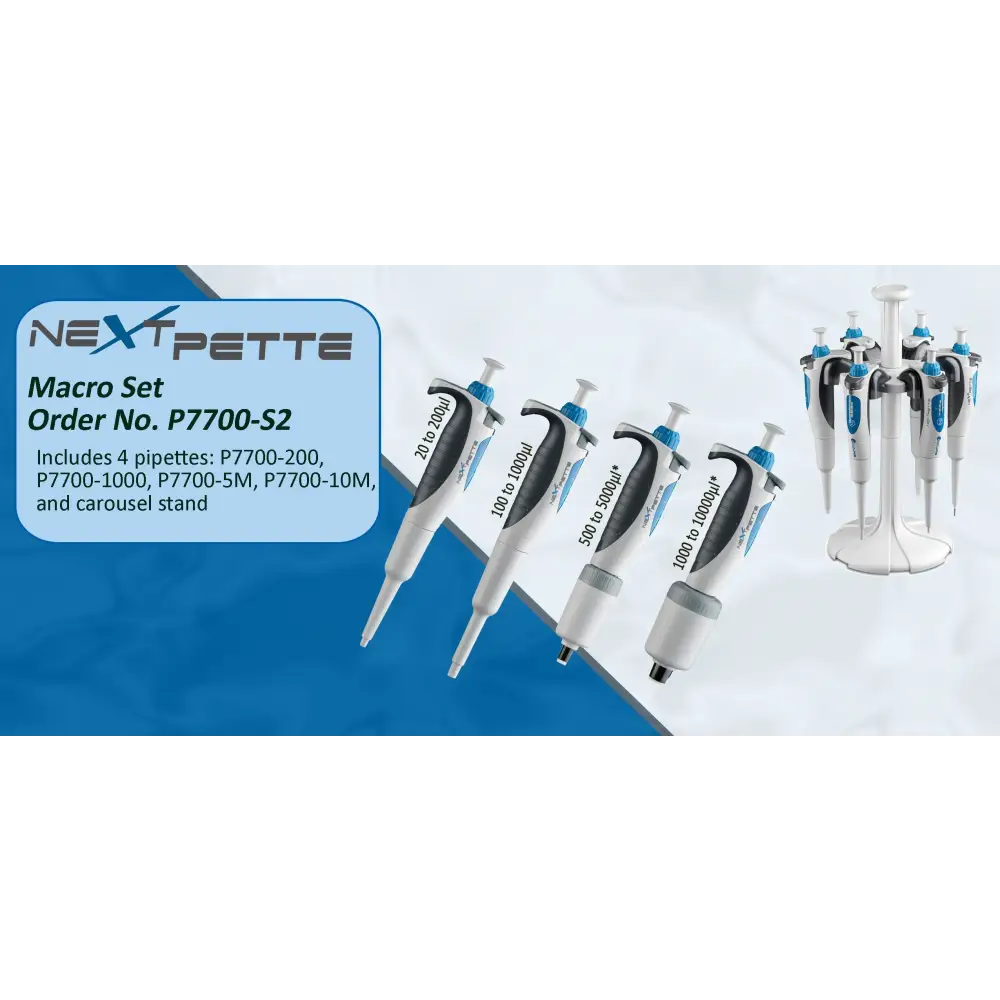 NextPette Pipette Starter Kits with Stands - Pipette Starter Kits