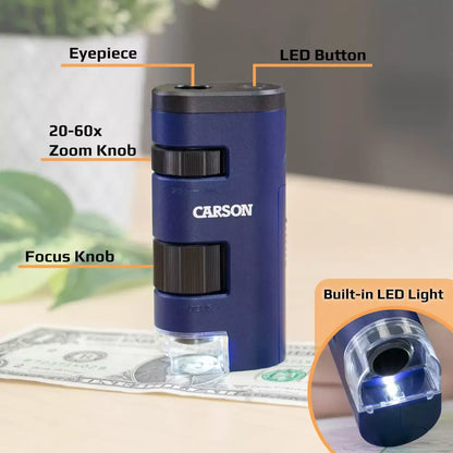PocketMicro 20 60x LED Pocket Microscope Microscopes