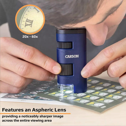 PocketMicro 20 60x LED Pocket Microscope Microscopes