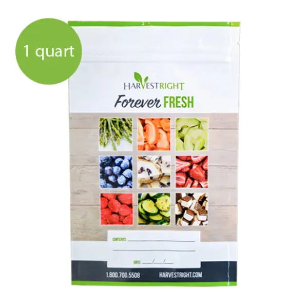 Resealable Mylar Bags 50 Pack Harvest Right Accessories