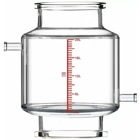 Single-Jacketed 20L Reactor Vessel for Ai R20 Filter Reactors - Laboratory Supplies