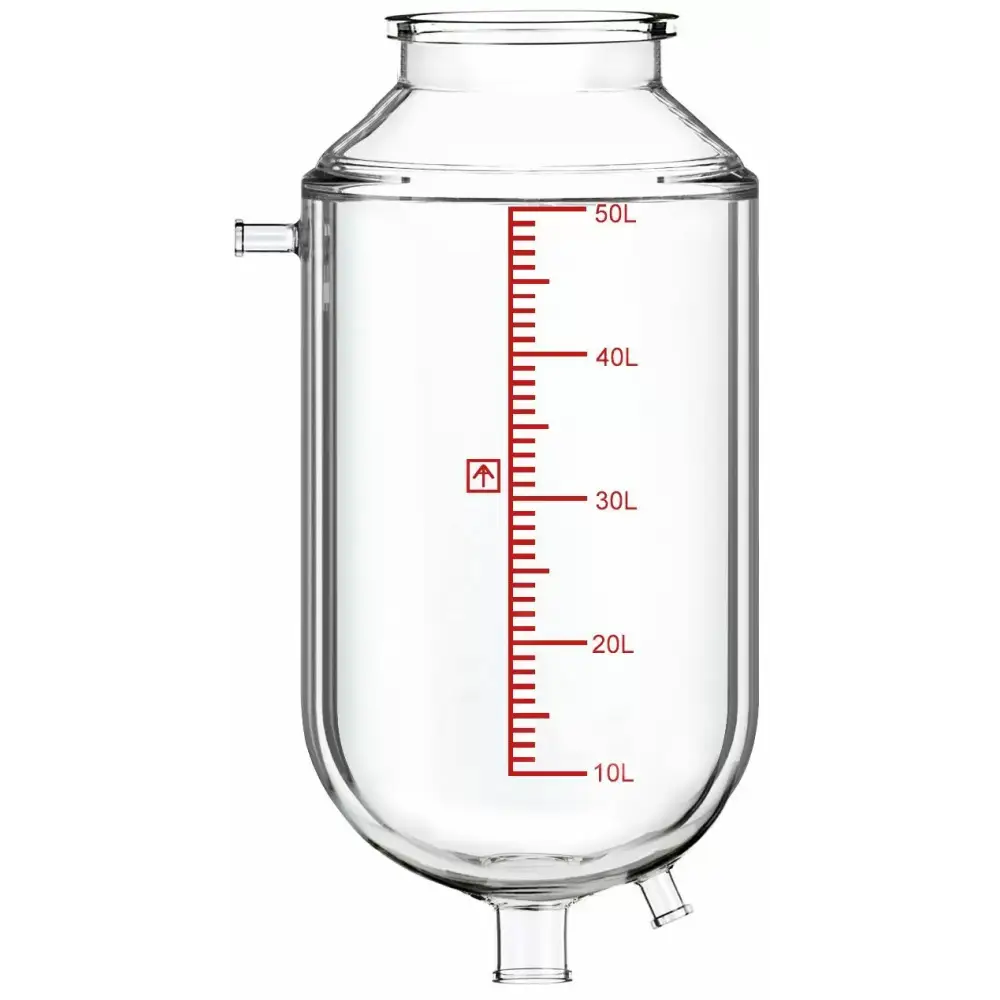 Single-Jacketed 50L Reactor Vessel for Ai R50 Glass Reactors - Laboratory Supplies