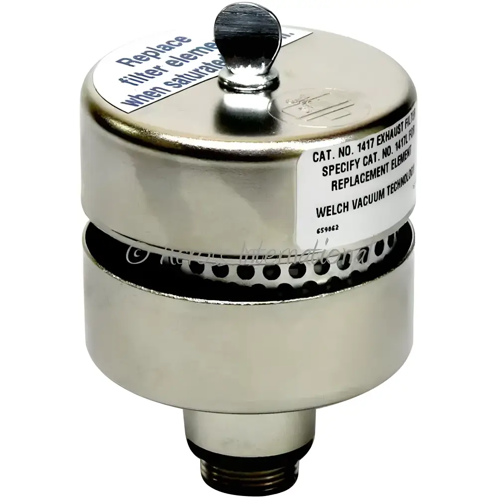 Welch 1417 Oil Mist Exhaust Filter for 1400 DuoSeal Vacuum Pumps - Pumps