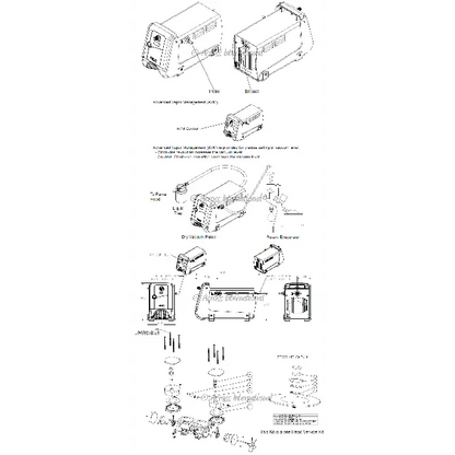 Welch 2034 0.9 cfm DryFast 2-Head Diaphragm Chemical Duty Pump - Pumps