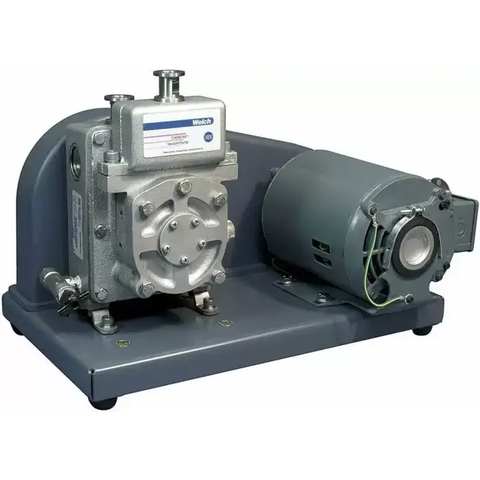 Welch ChemStar 1400N 0.9 cfm 0.1 Micron Belt Drive 2-Stage Pump - Pumps