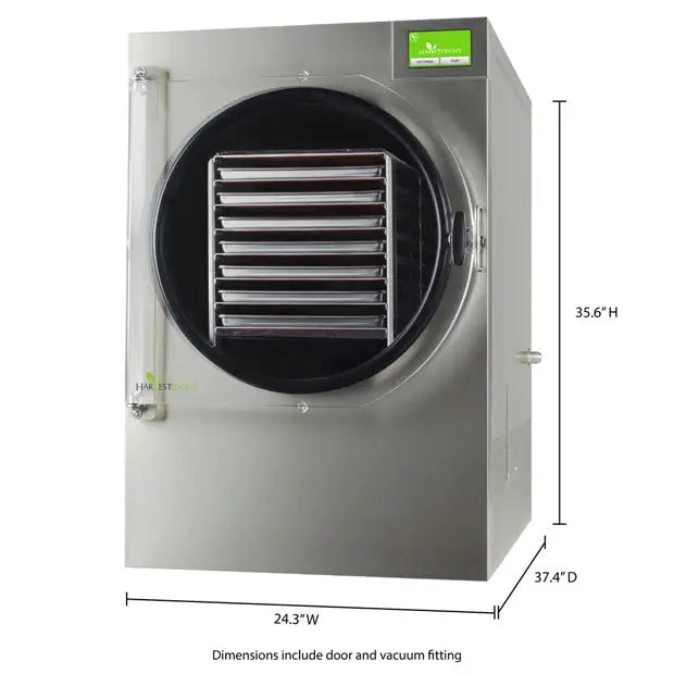 X Large Home Pro Freeze Dryer with XL Premier Vacuum Pump 7 Trays and Mylar Starter Kit Freeze Drying Machines