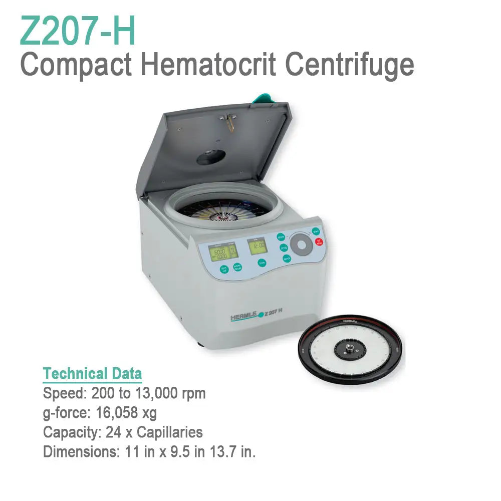 Z207-H Compact Hematocrit Centrifuge - Centrifuges